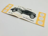 M.G.: A 16-page fold-out colour Sales Brochure for the TF Midget published in October 1953, Publication No. E549 - 4