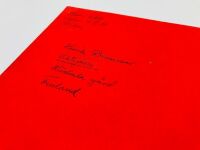 MERCEDES-BENZ: An original Operator's Manual for the 540K, publication No. 6229 (1937), German text - 6