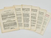 FERRARI: A collection of The Prancing Horse newsletters, the official club publication of the Ferrari Club of America Numbers 1-13 (inclusive) plus Number 15