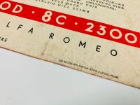 ALFA ROMEO: A fold-out Sales Brochure for the 1933 8C 2300, English text - 4