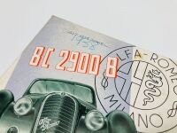 ALFA ROMEO: A fold-out Sales Brochure for the 1937 8C 2900, Italian text, Publication No. 3726 XI-1937-XVI - 2