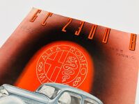 ALFA ROMEO: A fold-out Sales Brochure for the 1938 6C 2300B, Italian text, Publication No. 384 2-1938-XVI - 2
