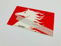 FERRARI: An original Sales Brochure for the 1953 250 Europa and 375 America models, Italian text - 2