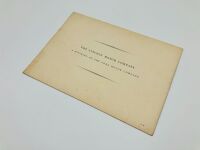 LINCOLN: A 12-page fold-out Sales Brochure for the 1933 V12 models - 3