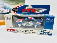 GLENN SETON: A 1:43 scale model of the FTR Racing Ford Falcon driven by Glenn Seton together with a signed photograph [Location: Sydney] - 4