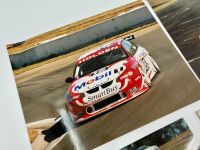 CRAIG LOWNDES: A group of HRT items including a colour photo mounted on card with signature, three loose photos and two Classic Carlectable models, one 1:43 and the other 1:64 scale. [Location: Sydney] - 4