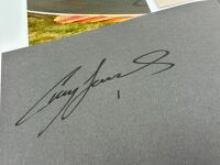 CRAIG LOWNDES: A group of HRT items including a colour photo mounted on card with signature, three loose photos and two Classic Carlectable models, one 1:43 and the other 1:64 scale. [Location: Sydney] - 7