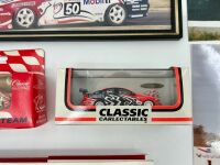 MARK SKAIFE: A hardcover autobiography 'Mark Skaife: The Complete Illustrated Autobiography of One of Australia's Most Successful Touring Car Drivers', together with two 1:64 scale models by Classic Carlectables and three photos including one signed. [Loc - 3