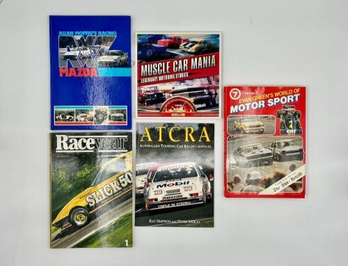 AUSTRALIAN TOURING CARS: A group of five publications featuring Australian motorsport [Location: Sydney]