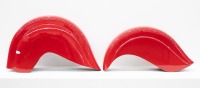 INDIAN: A new pair of circa late 1940s Indian Chief mudguards (reproductions)