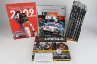 V8 SUPERCARS: Nine V8 motorsport books (signed Beechey and Jane)