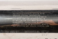 HONDA: A Honda VFR800 exhaust muffler - 2