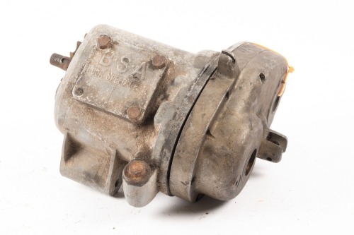 BSA: A circa 1940s BSA M20 / B31 rigid frame gearbox