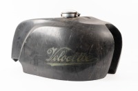 VELOCETTE: A large capacity Velocette fuel tank, a genuine Geoff Dodkin accessory for long distance racing