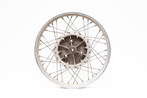 NORTON: A Norton featherbed model rear wheel