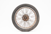 VELOCETTE: A Velocette 19 inch rear wheel - 2