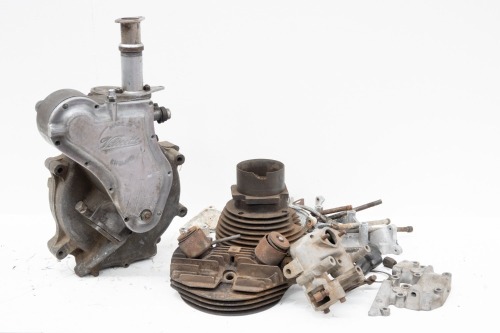 VELOCETTE: A circa 1938 pre-war Velocette 500 Single motor, number 'MSS3672'