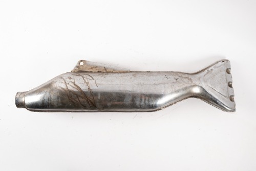 VELOCETTE: A Velocette 'fishtail' muffler
