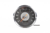 SMITHS: A Smiths 120 MPH speedometer gauge, model SSM4001/00A, 1600 revs, listed for BSA A50 / A65, lens diameter 7.5cm