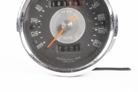 SMITHS: A Smiths 120 MPH speedometer gauge, model SSM4001/00A, 1600 revs, listed for BSA A50 / A65, lens diameter 7.5cm - 2