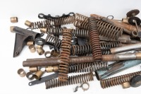 VELOCETTE: A tub of assorted Velocette telescopic fork parts - 2