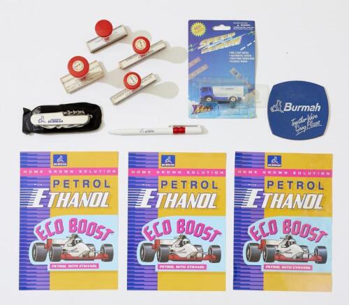 BURMAH: A range of Burma Fuel Australia items including