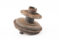 BSA: A BSA C11 front hub & brake plate