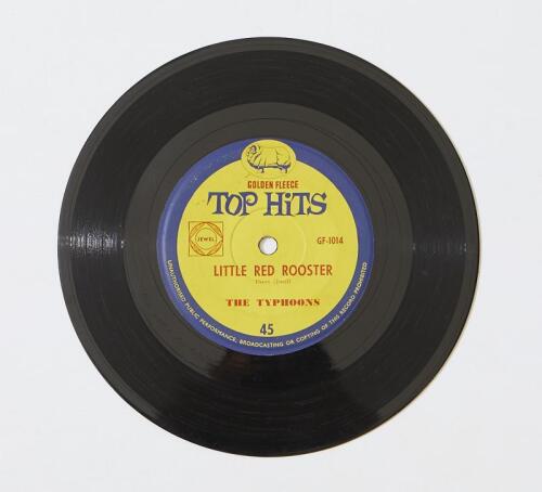 GOLDEN FLEECE : Golden Fleece vinyl record 45rpm GF1014 one of a series of 45's produced as promotional items.