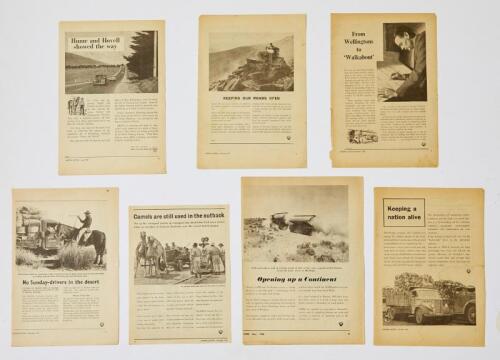 SHELL: A Shell press promotion of its activities opening up the continent of Australia for industry and trade