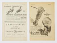 SHELL: Two Shell press ad for oils and success at Goodwood and a duel ad with both Shell and BP - 2