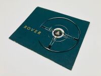 ROVER: A 16-page colour Sales Brochure for the 1958 model range, Publication No. 548. - 2