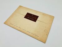 JAGUAR: A 12-page Sales Brochure for the Mark VII Saloon, textured stiff wraps - 2