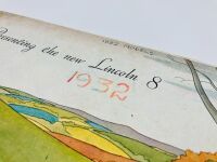 LINCOLN: A 14-page Sales Brochure for the 1932 Lincoln Eight model range - 3