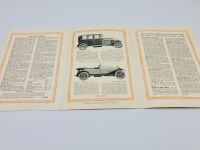 BENTLEY: A fold-out Sales Leaflet for The Three Litre Bentley, dated October 1924 - 4