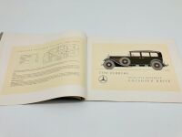 MERCEDES-BENZ: An 18-page Sales Brochure for the 1930 460 Nurburg, English text - 7