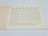 MERCEDES-BENZ: An eight-page colour Sales Brochure for the SS/SSK models, English text - 5