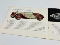 MERCEDES-BENZ: An eight-page colour Sales Brochure for the SS/SSK models, English text - 6