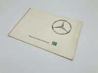 MERCEDES-BENZ: A 16-page spiral-bound Sales Brochure for the 190 'Ponton' model, English text - 2