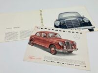 MERCEDES-BENZ: A 16-page spiral-bound Sales Brochure for the 190 'Ponton' model, English text - 4
