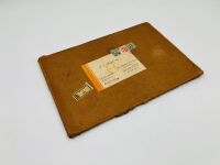 AUSTRO DAIMLER: A rare large format colour 1932 Sales Brochure for the ADR8, English/German text, 16 pages plus gilt cover and original presentation envelope and comes with original stamped envelope used by the factory - 2