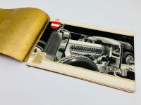 AUSTRO DAIMLER: A rare large format colour 1932 Sales Brochure for the ADR8, English/German text, 16 pages plus gilt cover and original presentation envelope and comes with original stamped envelope used by the factory - 6