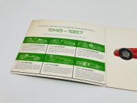 CASTROL: A Series Of Grand Prix Cars 1948-1967. Subtitled "Presented as colour plates for framing" issued by Castrol featuring side-angle colour artwork - 5