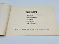 FERRARI: A rare Owner's Manual for the 166 Inter, 166 MM, 195 Inter, 212 Export and 340 America, Italian text - 4