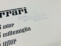 FERRARI: A rare Owner's Manual for the 166 Inter, 166 MM, 195 Inter, 212 Export and 340 America, Italian text - 5