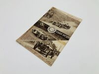 ALFA ROMEO: A four-page fold-out black and white Sales Brochure for the 6C Gran Sport - 2