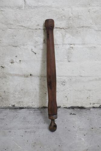 HANDLE: A Gravity Feed Petrol Pump Original Timber Handle