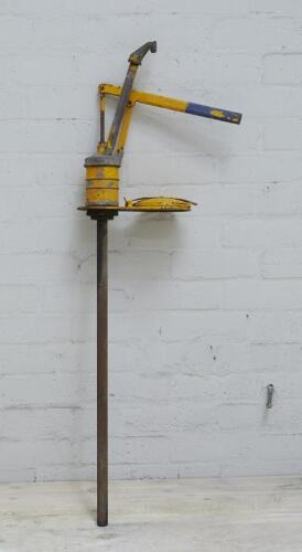 GOLDEN FLEECE: A Golden Fleece Hi-Boy Pump in original condition.: A Golden Fleece Hi-Boy Pump in original condition.
