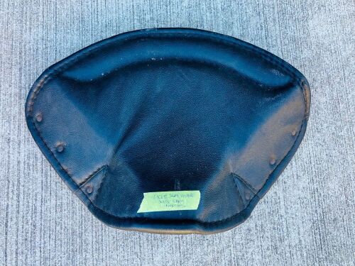LYCETT: A Lycette faux leather seat cover [Location: Sydney]