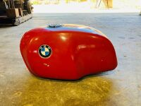 BMW: An original fuel tank, painted red to suit a R100RT [Location: Sydney] - 3