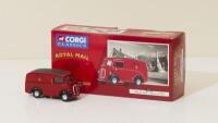 CORGI: Corgi Classic Royal Mail Morris J van # 06203 and die cast Royal Mail Box - 2